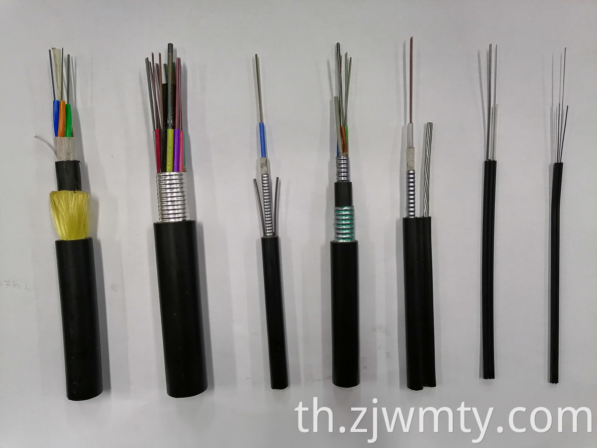 Active 1 Core Optical Cable Adss สายไฟเบอร์ออปติก